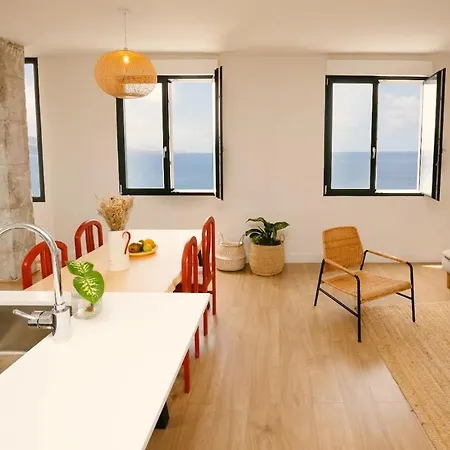 아파트 Oceanfront Canteras Casa Nidillos 라스팔마스